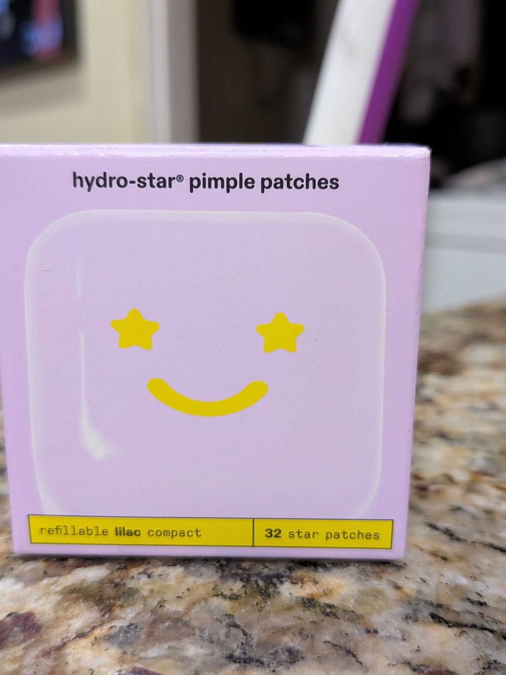 Hydro-star Lilac Pimple Patches - 32 Star Patches